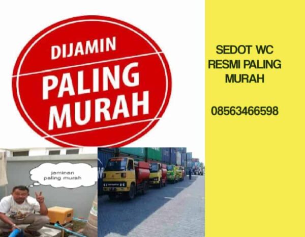 Sedot WC Tarik Sidoarjo Termurah